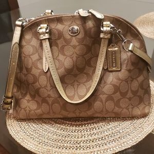 COACH satchel/crossbody handbag